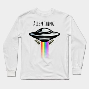 Alien Thing UFO Long Sleeve T-Shirt